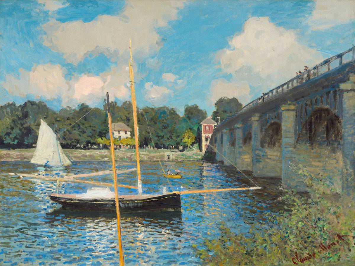 Monet: The Bridge at Argenteuil 1874